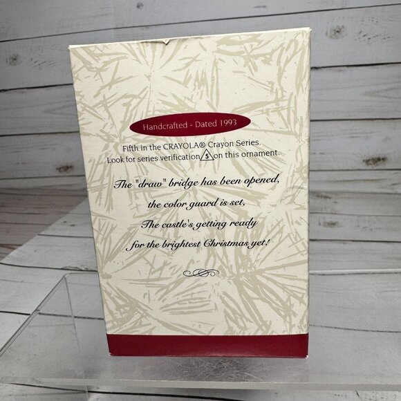 Crayola Hallmark Keepsake Bright Series Ornaments Lot of 3 Carols Castle Swing - Picture 15 of 16